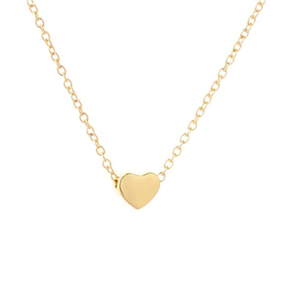 SALe🎉 New Gold Puffed Heart Necklace
